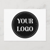 Gewohnte Hochzeit, Elegant, Geschenke zum Jahresta Ankündigungspostkarte (Vorderseite)