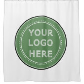 Gewohnte Hochzeit, Elegant, Geschenke zum Jahresta Duschvorhang (Vorderseite)