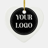 Gewohnte Hochzeit, Elegant, Geschenke zum Jahresta Keramik Ornament (Vorne)