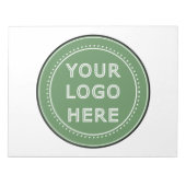 Gewohnte Hochzeit, Elegant, Geschenke zum Jahresta Notizblock (Vorderseite)