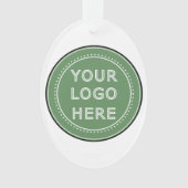 Gewohnte Hochzeit, Elegant, Geschenke zum Jahresta Ornament (Vorderseite)