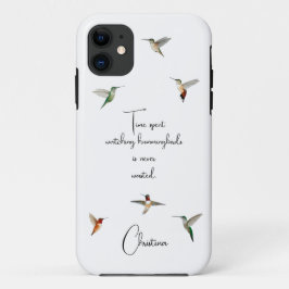Gewohnte Hummingvögel Case-Mate iPhone Hülle