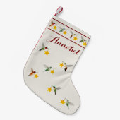 Gewohnte Hummingvögel Kleiner Weihnachtsstrumpf (Vorderansicht (hängend))