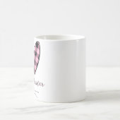 Gewohnte karierte Ohren Ostern Kaffeetasse (Mittel)