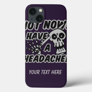 Gewohnte Kopfschmerzen Schnürsenkel-Hüllen Case-Mate iPhone Hülle