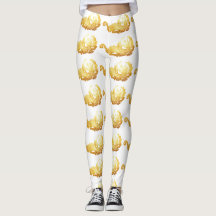 Gewohnte Leggings des Goldenen Drachen