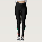 Gewohnte Leggings für Sport und Fitness unter mexi (Vorderseite)