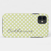 Gewohnte Polka-Polka-Pfoten Case-Mate iPhone Hülle (Rückseite (Horizontal))