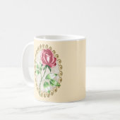 Gewohnte Rote Rose Tasse (Vorderseite Links)