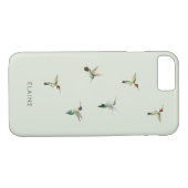 Gewohnte Ruby-throated Hummingbirds Case-Mate iPhone Hülle (Rückseite (Horizontal))