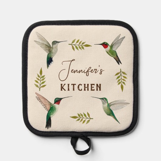 Gewohnte Ruby-throated Hummingbirds Topflappen (Vorderseite)