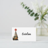 Gewohnte Schildkröte mit Einstellung für den Party Platzkarte (Stehend Vorderseite)