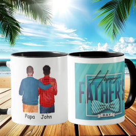 Gewohnte Tasse für den Vater | Personalisiertes Ge