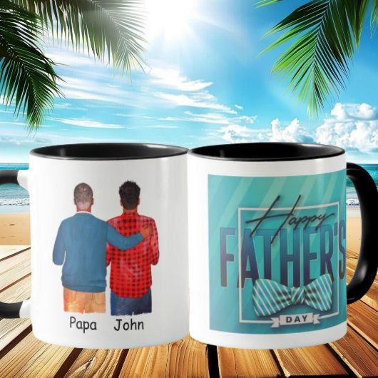 Gewohnte Tasse für den Vater | Personalisiertes Ge