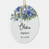 Gewohnte Taufe Keramik Ornament (Rechts)