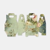 Gewohnte Vintage Rose Geschenkschachtel (Ungefaltet)