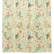 Gewohnte Vögel und Zweige Gelb