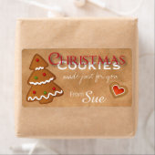 Gewohnte Weihnachtskost nur für Sie Labels (Insitu)