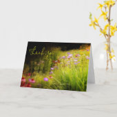 Gewohnte Wildblumen Karte (Gelbe Blume)