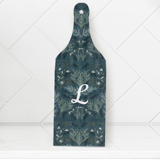 Gewohnte Winter-Pflanze Botanischer Charakter Schneidebrett