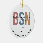 Gewohnter BSN-Bachelor der Wissenschaft in der Kra Keramik Ornament (Rechts)