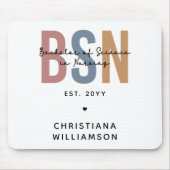 Gewohnter BSN-Bachelor der Wissenschaft in der Kra Mousepad (Vorne)