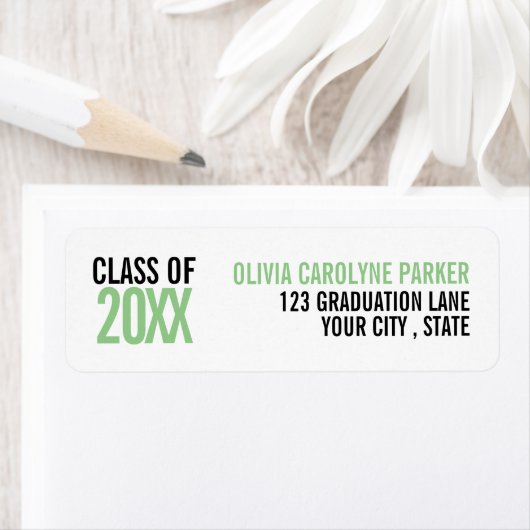 Gewohnter grüner Abschluss Jahr (Insitu)