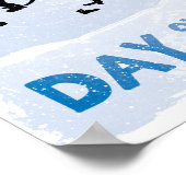 Gewohnter Hockey-Tag am Lake Pond Hockey Poster (Ecke)