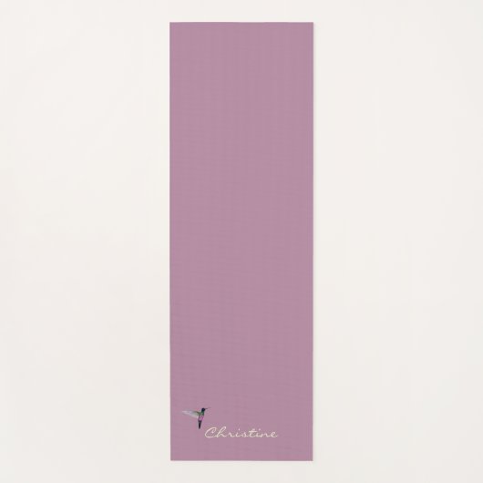 Gewohnter Hummingang Yogamatte (Vorderseite)