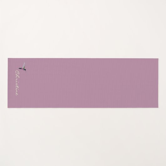 Gewohnter Hummingang Yogamatte (Vorderseite (Horizontal))