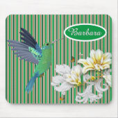 Gewohnter Hummvogel im Sommer Mousepad (Vorne)