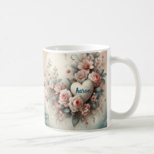 Gewohnter Jahrestag Blumenregen Kaffeetasse