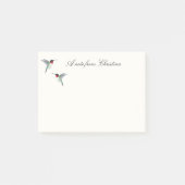Gewohnter Ruby-throated Hummingbird Post-it Notes Post-it Klebezettel (Vorderseite)