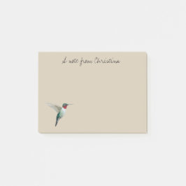 Gewohnter Ruby-throated Hummingbird Post-it Notes Post-it Klebezettel