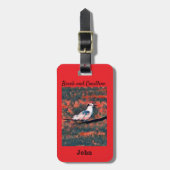 Gewohnter Seebird Gepäckanhänger (Vorderseite vertikal)