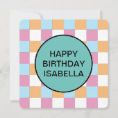 Gewohnter Text Einladung (Vorderseite)