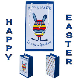 Gewohnter Text für Blaue Ostereier Kleine Geschenktüte