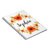 Gewohnter Text für Girlanfarbenkorallen Notizblock (Rechte Seite)