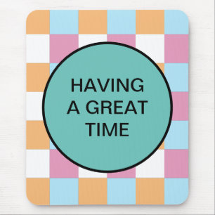 Gewohnter Text Mousepad