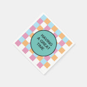 Gewohnter Text Serviette (Ecke)