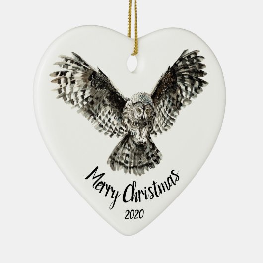 Gewohnter Weihnachtsblitz Keramik Ornament (Rechts)