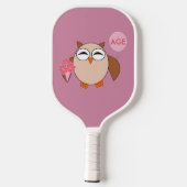 Gewohntes Alter Geburtstagskugel Pickleball Schläger (Rückseite)