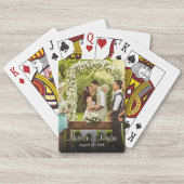 Gewohntes Foto Hochzeit Jubiläum Gefallen Spielkarten