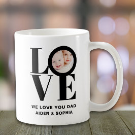 Gewohntes Foto Wir Liebe Sie Vater Vatertag Kaffeetasse