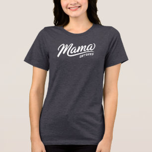 Gewohntes Geburtsjahr und Osten. Shirts der Mama -