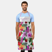 Gewohntes Küstenparadies blüht Schürze (Getragen)