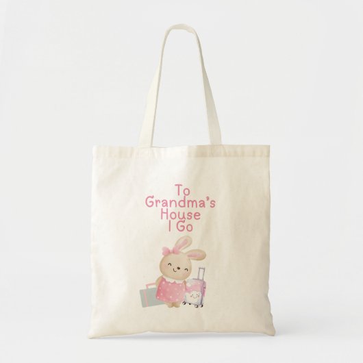 Gewohntes Mädchen geht zu Weihnachten Tragetasche (Vorne)