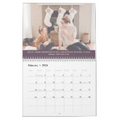Gewohntes religiöses Christliches Foto der Psalmen Kalender (Feb 2026)
