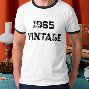 Gewohntes Vintages Jahr der Geburt Funny Geburtsta T-Shirt
