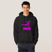 Gewölbe Abbildung: Magenta Hoodie (Vorne ganz)